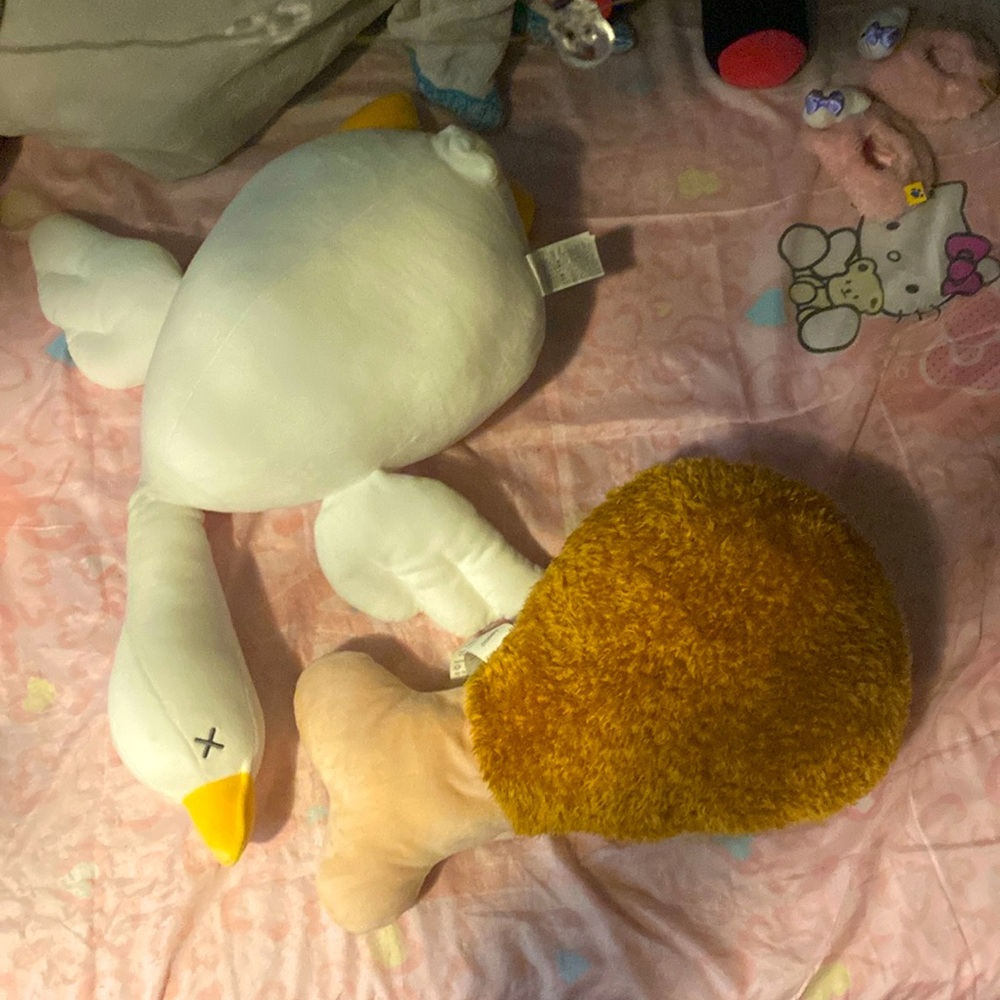 chicken soft plushie